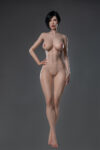 Game Lady Ada Wong Silicone Sex Doll 166cm5ft5 E-cup Moveable Jaw (29)