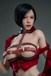Game Lady Ada Wong Silicone Sex Doll 166cm5ft5 E-cup Moveable Jaw (29)